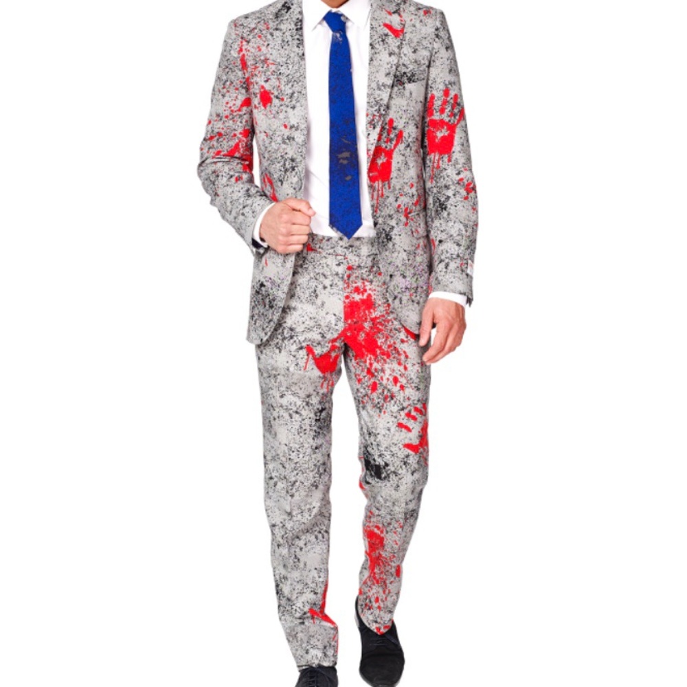 OppoSuits Zombiac Zombie Suit 3 Pc. Halloween